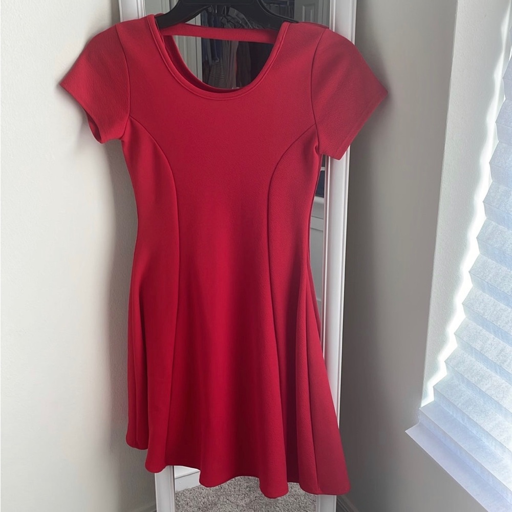 Red dress
